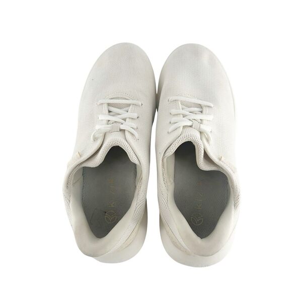 Kizik Sneakers Womens 10 Wide Madrid Eco Knit White Marshmallow Walking Athletic - Picture 10 of 16